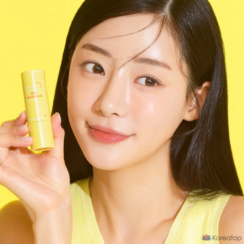 Солнцезащитный бальзам Dermashare Collagen Moisture Sun Multi Balm SPF50+ PA++++, 11 г, 1 шт.