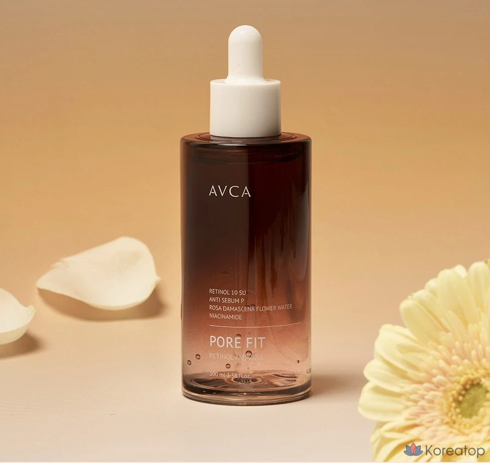 Ампульная сыворотка AVCA Pore Fit Retinol Pore Ampoule, 100 мл, 1 шт.