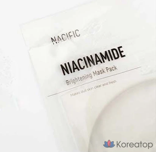 Тканевая маска для лица NACIFIC Niacinamide Brightening Mask, 30 г, 1 шт.