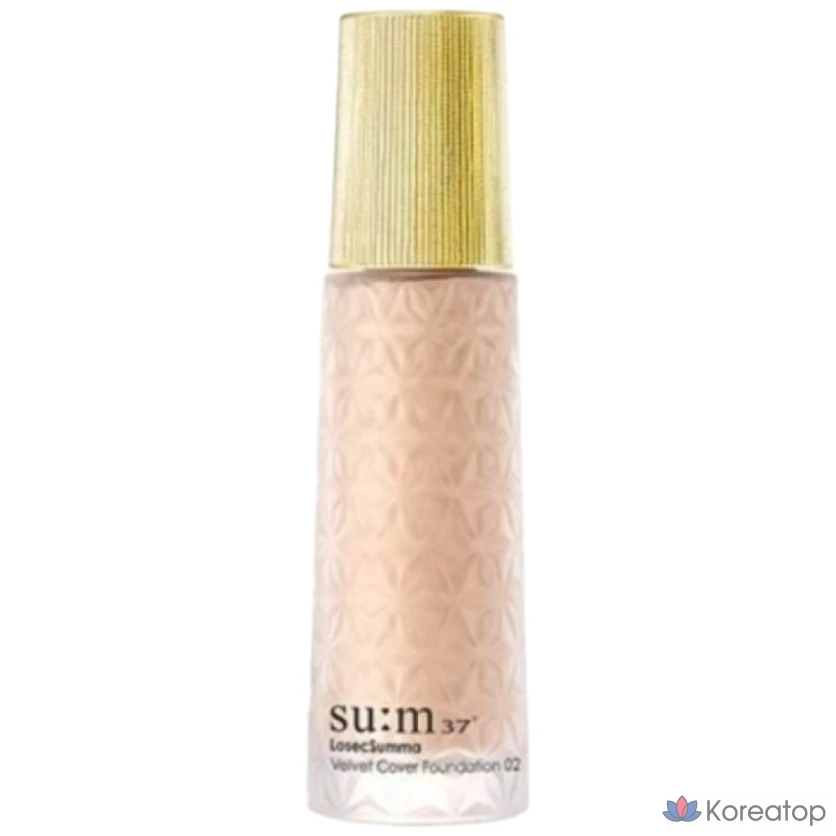 Флюид тональный SU:M37 Losec Summa Velvet Cover Foundation, оттенок 1, 30 мл, 1 шт.