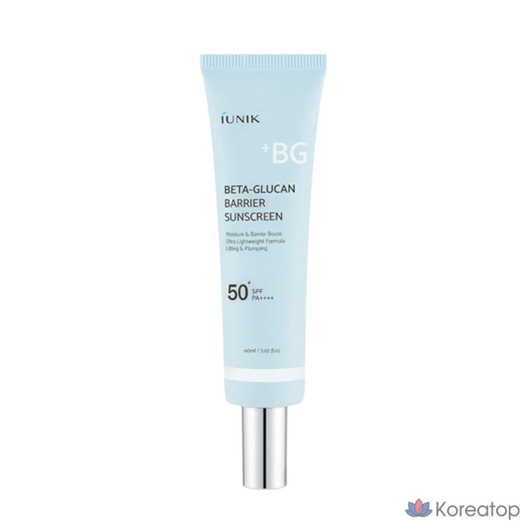 Солнцезащитный крем iUNIK Beta-Glucan Barrier Sunscreen, 60 мл, 1 шт.