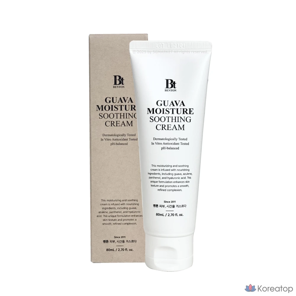 Крем Benton Guava Moisture Calming Cream, 80 мл, 1 шт.