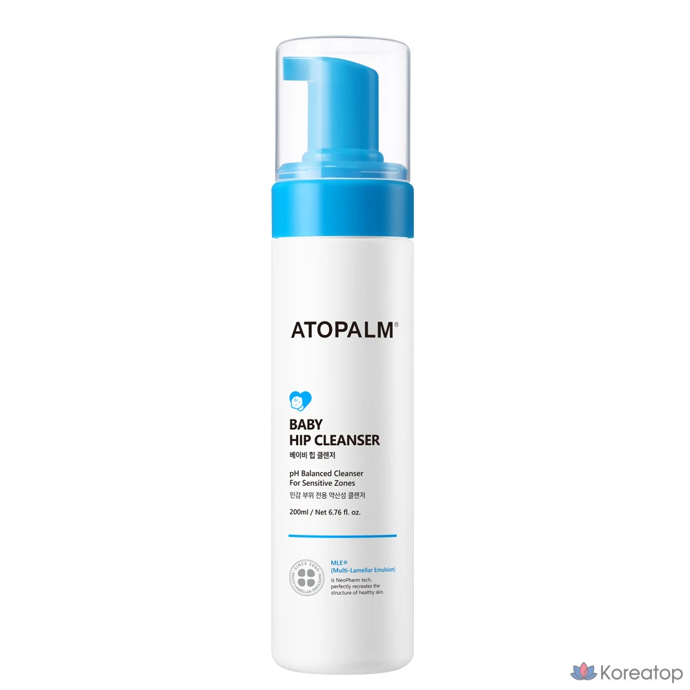 Детский очищающий гель для тела Atopalm Baby Hip Cleanser, 200 мл, 1 шт.