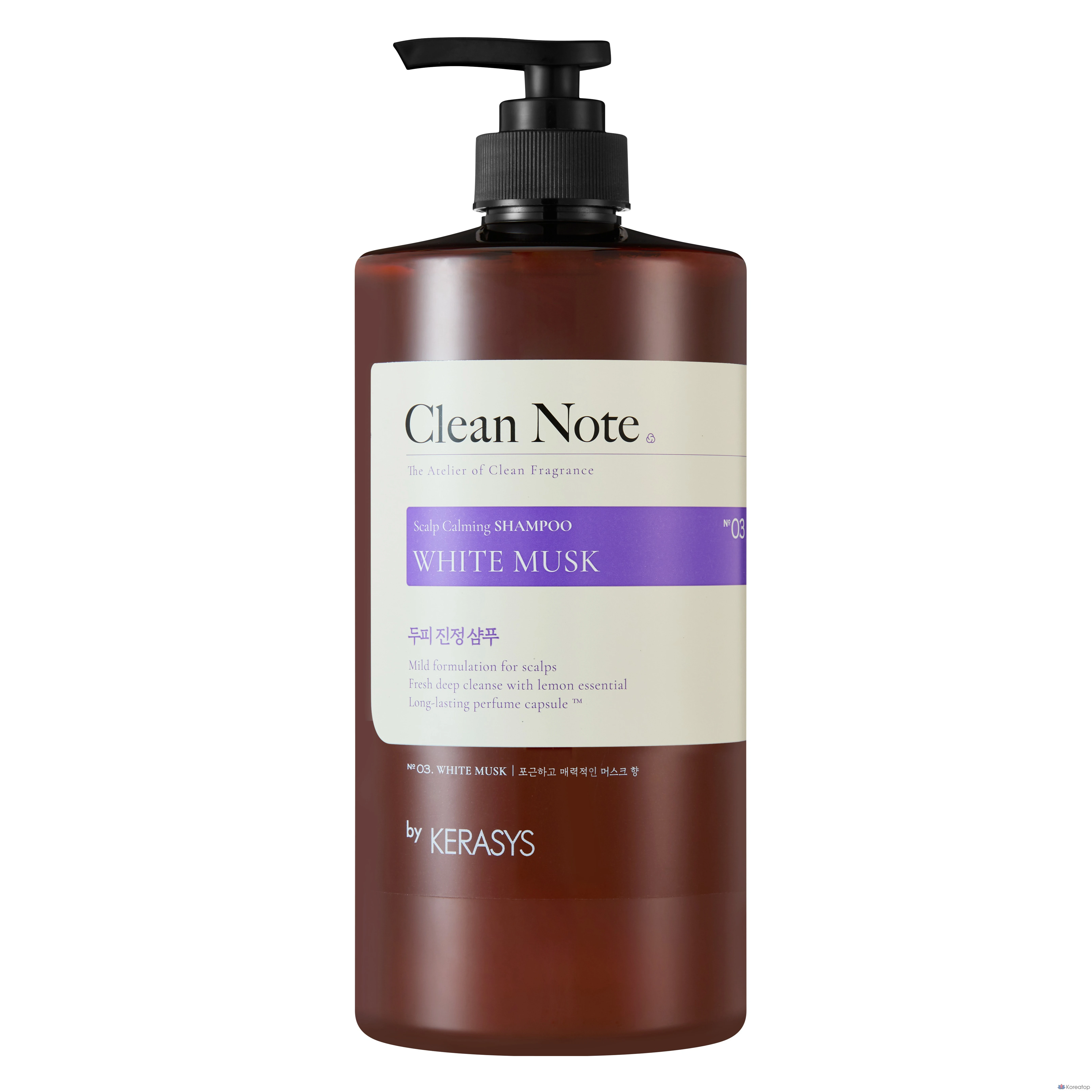 Шампунь KeraSys Clean Note Shampoo White Musk, 1 л, 1 шт.