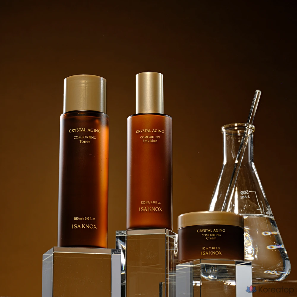 Набор для ухода Isa Knox Crystal Aging Comforting 3-piece Set, 1 шт.