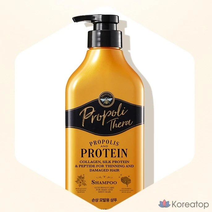 Шампунь Elastine Propolitera For Dry &amp; Damaged Hair, 500 мл, 1 шт.