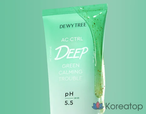 Пенка для умывания Dewytree AC Control Deep Green Calming Trouble Foam Cleanser, 150 мл, 1 шт.