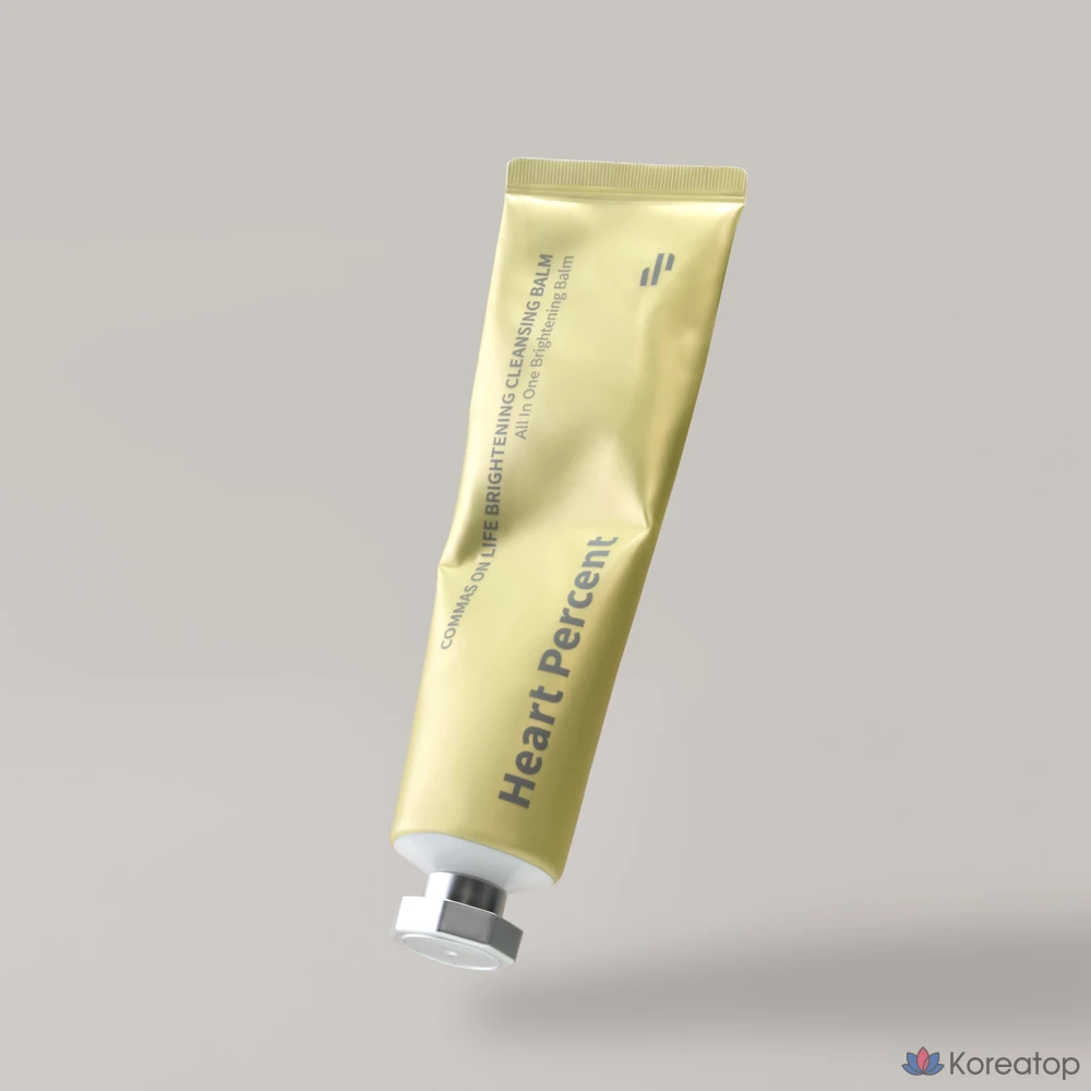 Очищающий бальзам Heart Percent Comma's On Life Brightening Cleansing Balm, 80 мл, 1 шт.