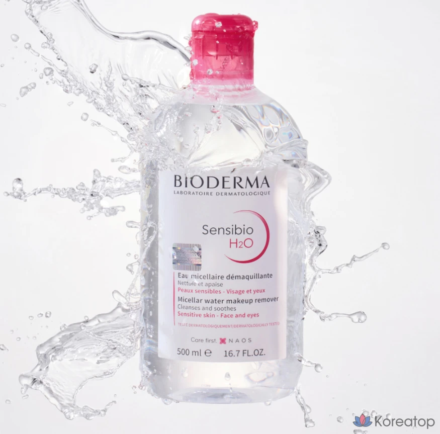Мицеллярная вода Bioderma Sensibio H2O для чувствительной кожи, 500 мл + 250 мл, 1 шт.