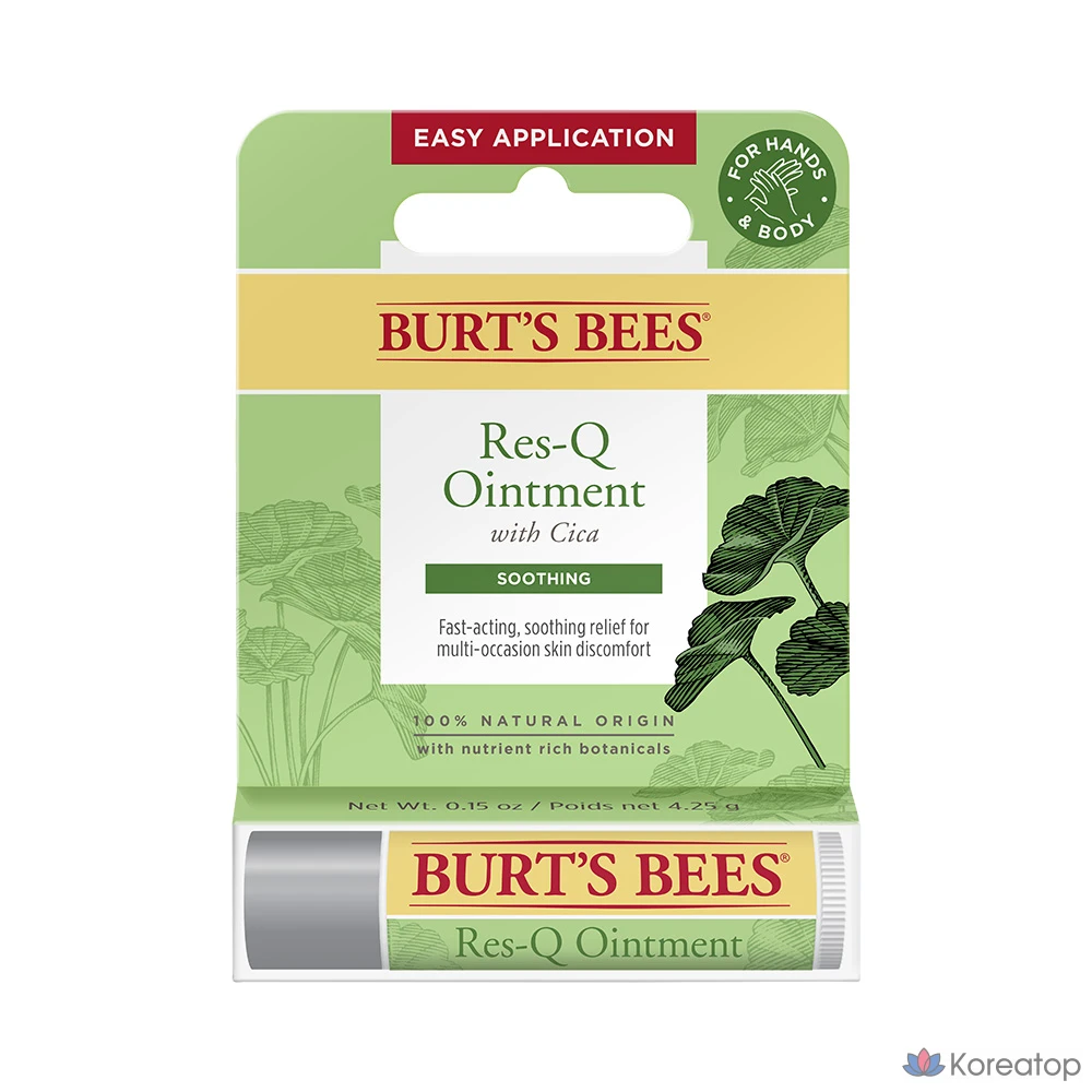 Бальзам Burt's Bees Rescue Ointment with Cica Stick, 4.25 г, 1 шт.