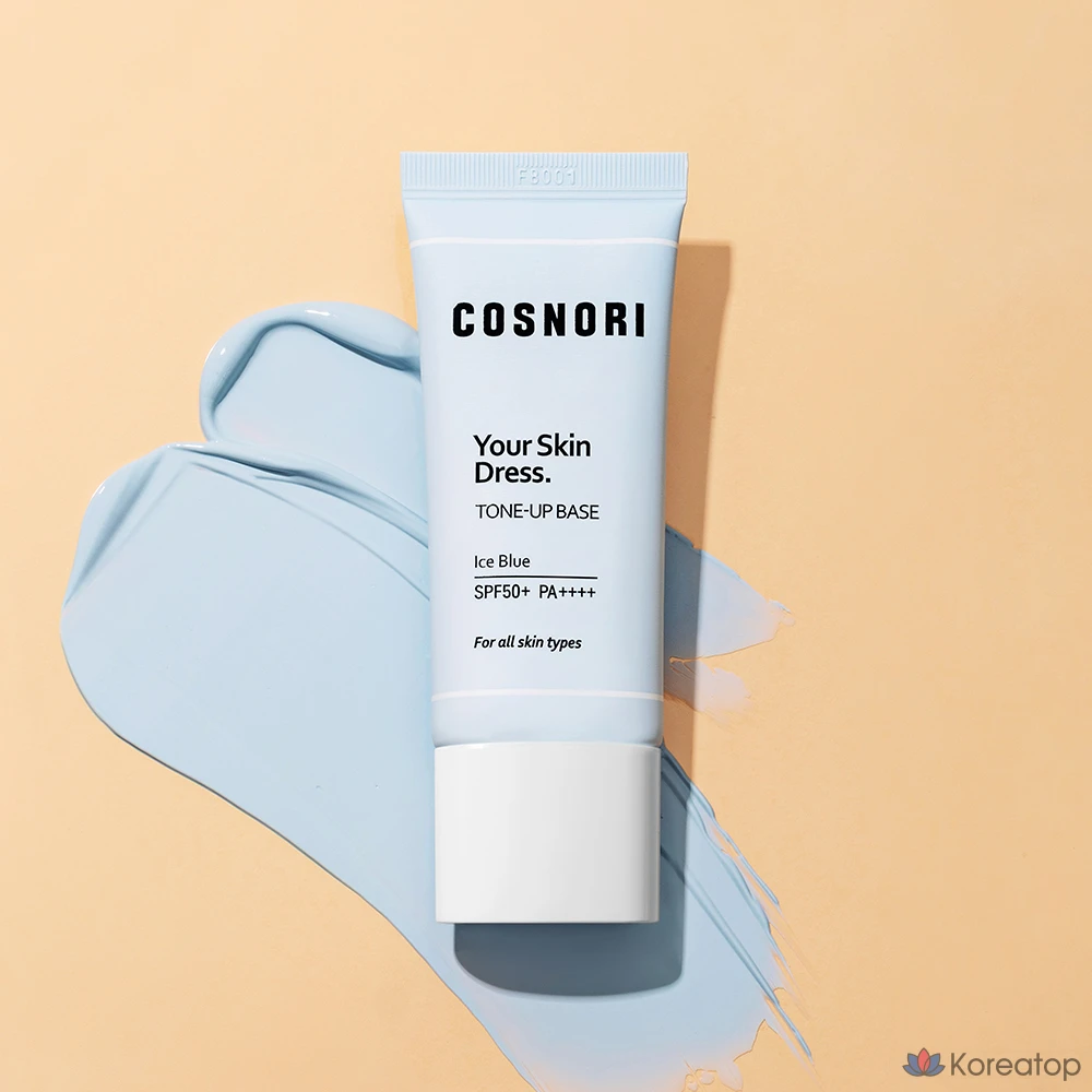 Тонер Cosnori Your Skin Dress Tone-Up Base, оттенок Ice Blue, 1 шт., фото 2