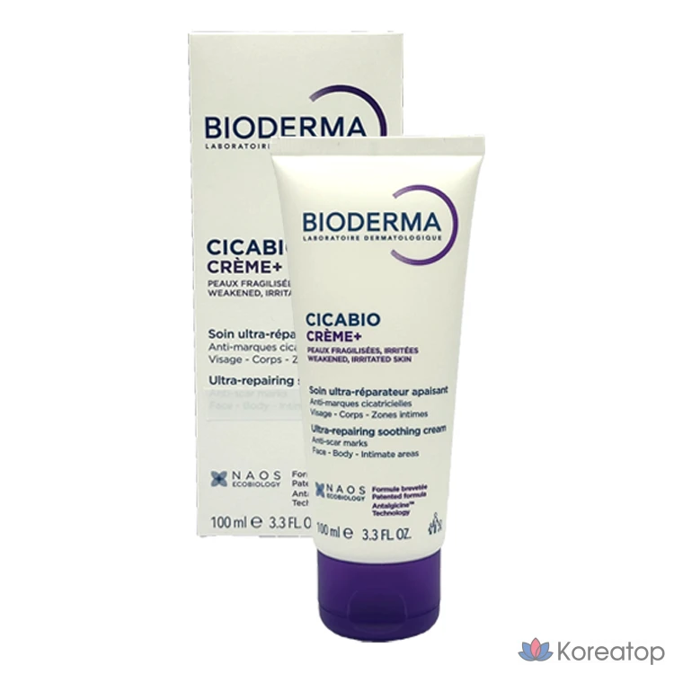 Крем Bioderma Cicabio Creme Plus, 100 г, 1 шт.