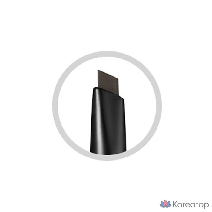 Карандаш для бровей WAKEMAKE Powder Jet Dual Brow, оттенок 05 Dark Brown, 0.75 г, 1 шт.