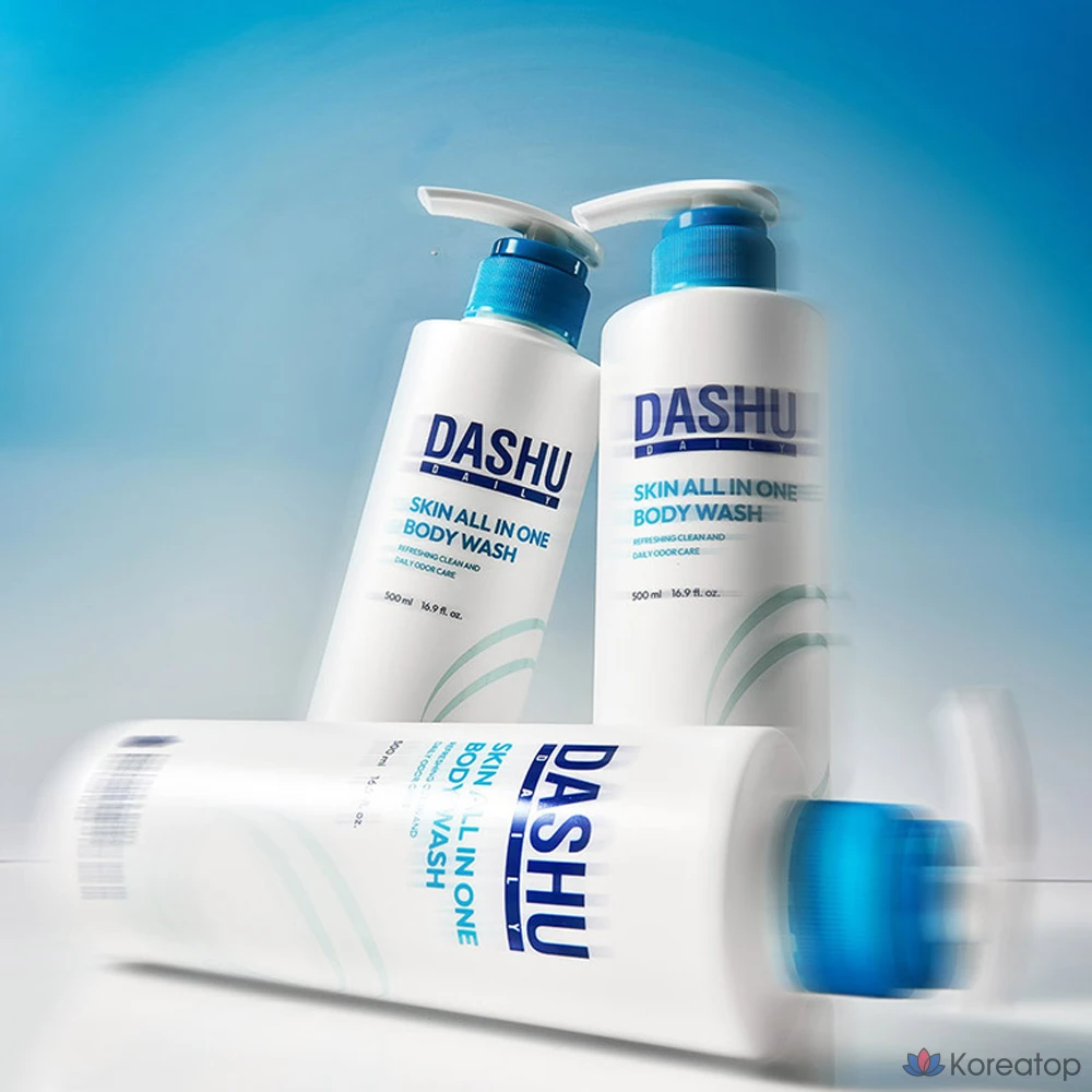 Гель для душа DASHU Daily Skin All-in-one Bodywash Aqua Marine, 500 мл, 1 шт.