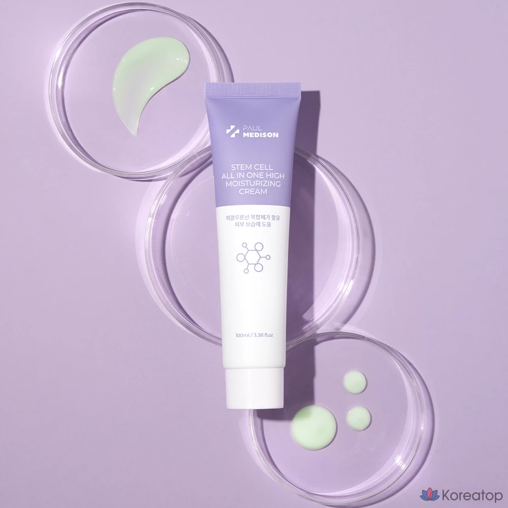 Крем для лица PAUL MEDISON Stem Cell All-in-One Moisture Cream, 100 мл, 1 шт.