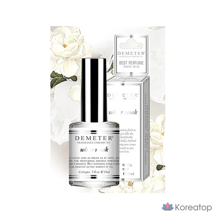 Одеколон Demeter White Musk, 15 мл, 1 шт.