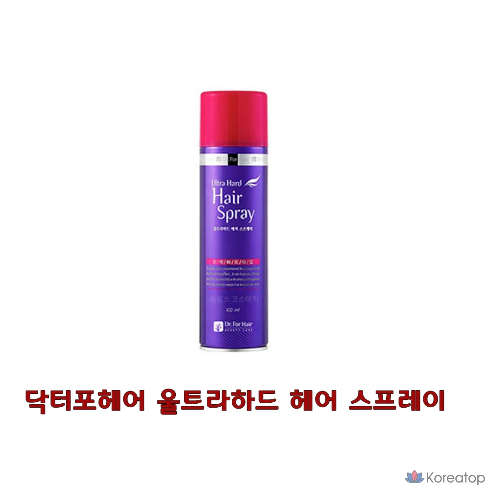 Спрей для волос Dr. Forhair Ultra Hard Hair Spray, 450 мл, 1 шт.