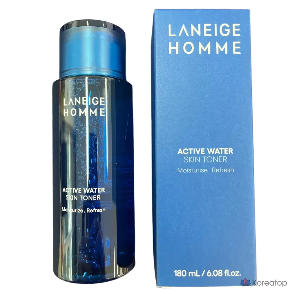 Тонер LANEIGE Homme Active Water Skin, 180 мл, 1 шт.