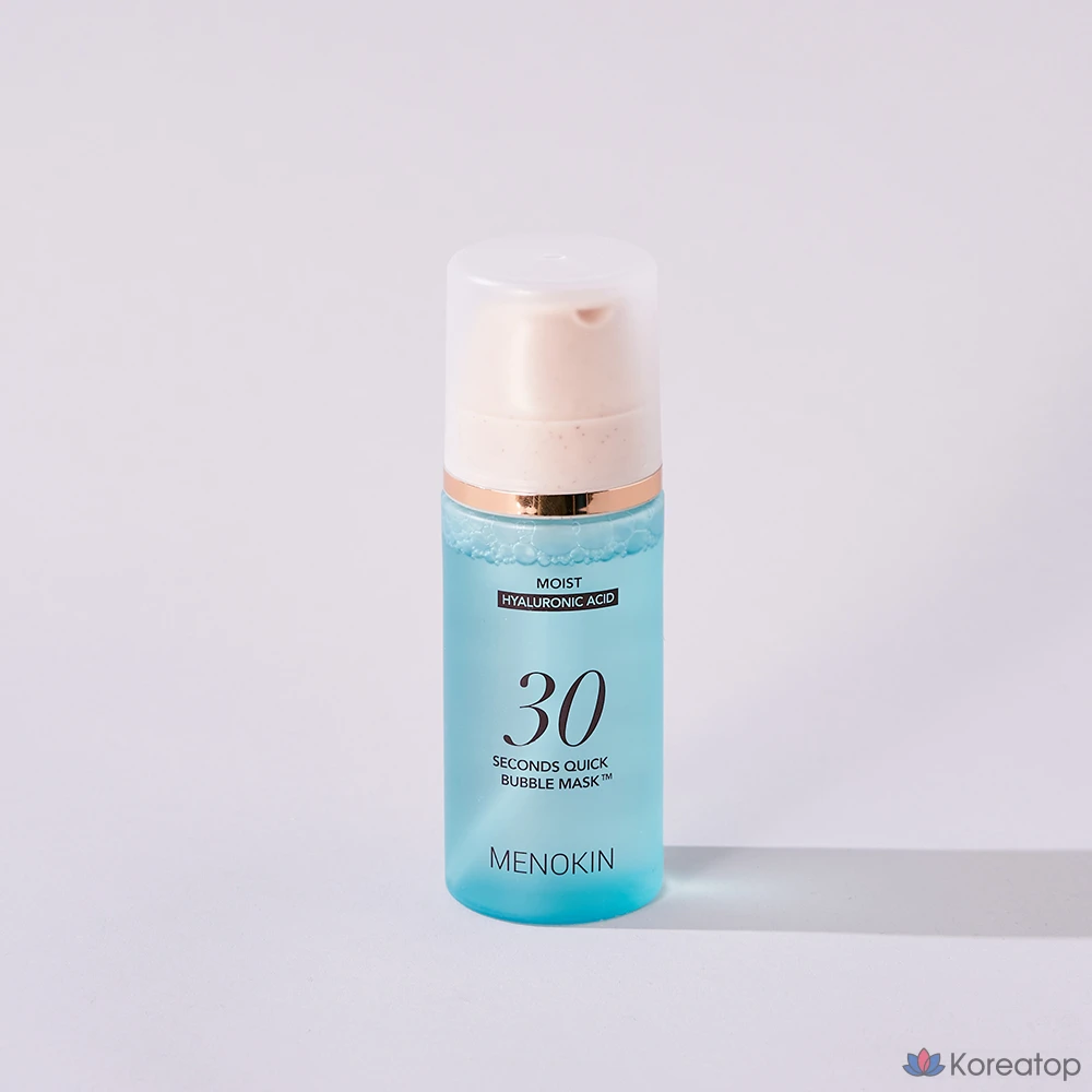 Тканевая маска для лица MENOKIN 30 Seconds Quick Bubble Mask Moist, 95 мл, 4 шт., фото 2