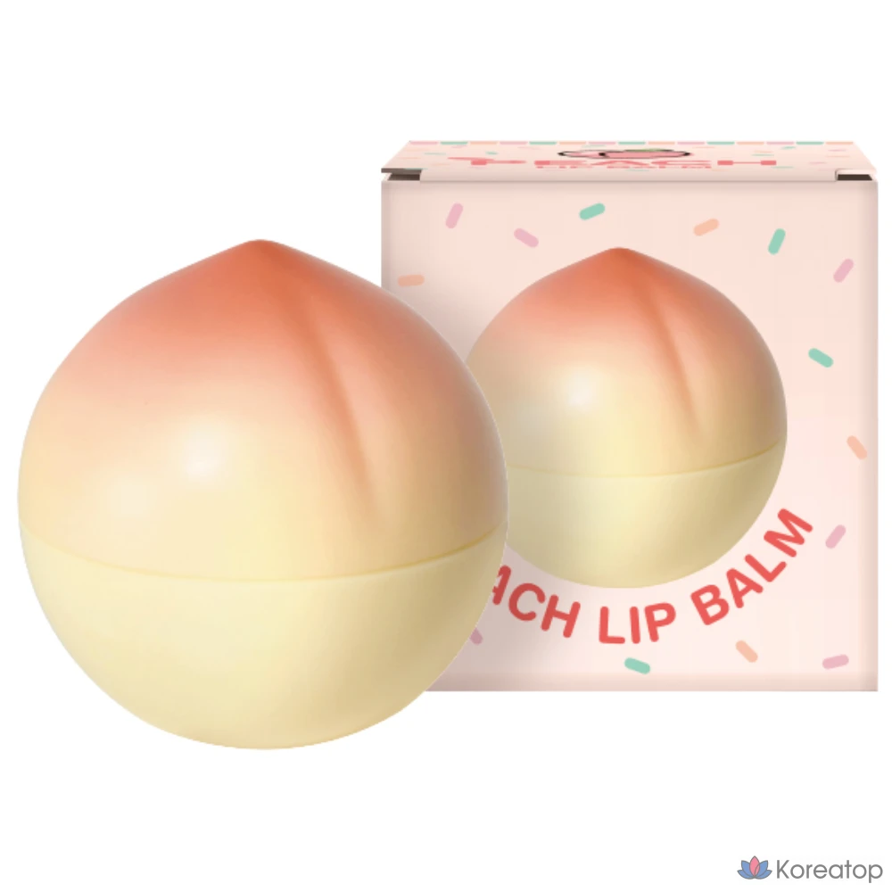 Бальзам для губ PrettySkin Moisturizing Fruit Lip Balm, оттенок Peach, 9 г, 1 шт.