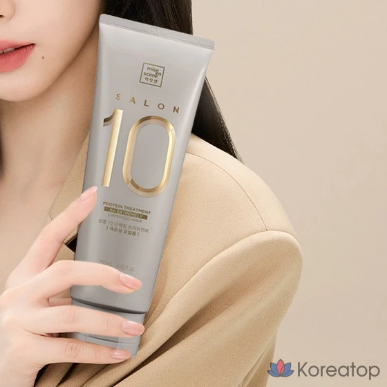 Кондиционер-ополаскиватель для волос Mise en Scene Salon 10 Protein Extreme Damage Hair Treatment, 280 мл, 1 шт., фото 2