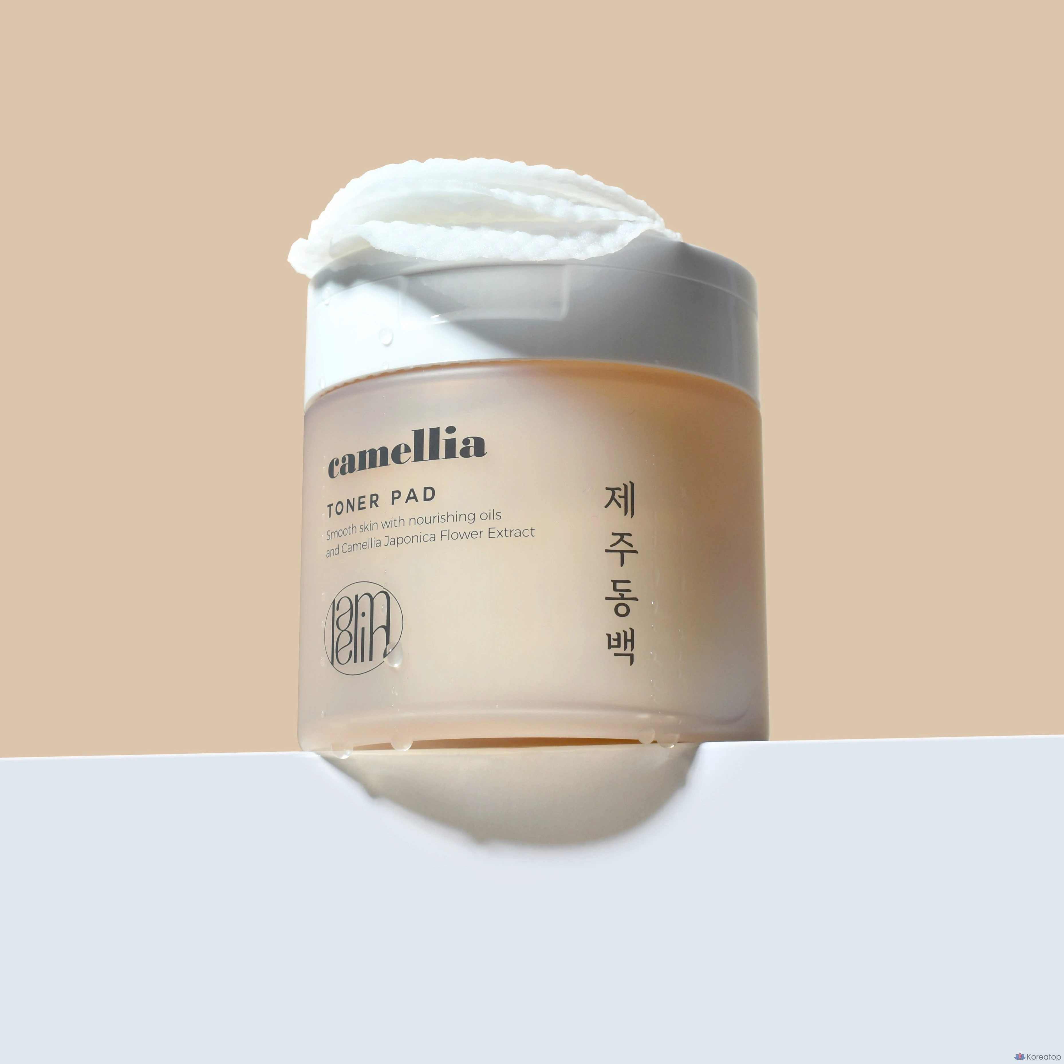Тонер-пэды Lamelin Camellia Toner Pad, 250 мл, 100 шт.