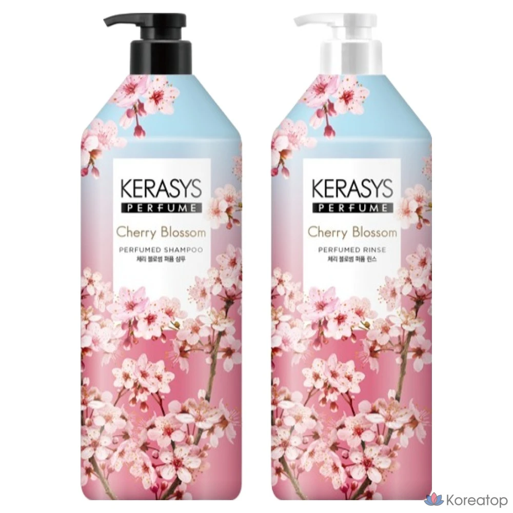 Шампунь и кондиционер KeraSys Perfume Cherry Blossom, 1 л, 2 шт.