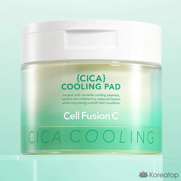 Пэды для лица CELL FUSION C Post Alpha Cica Cooling Pad, 180 мл, 70 шт.