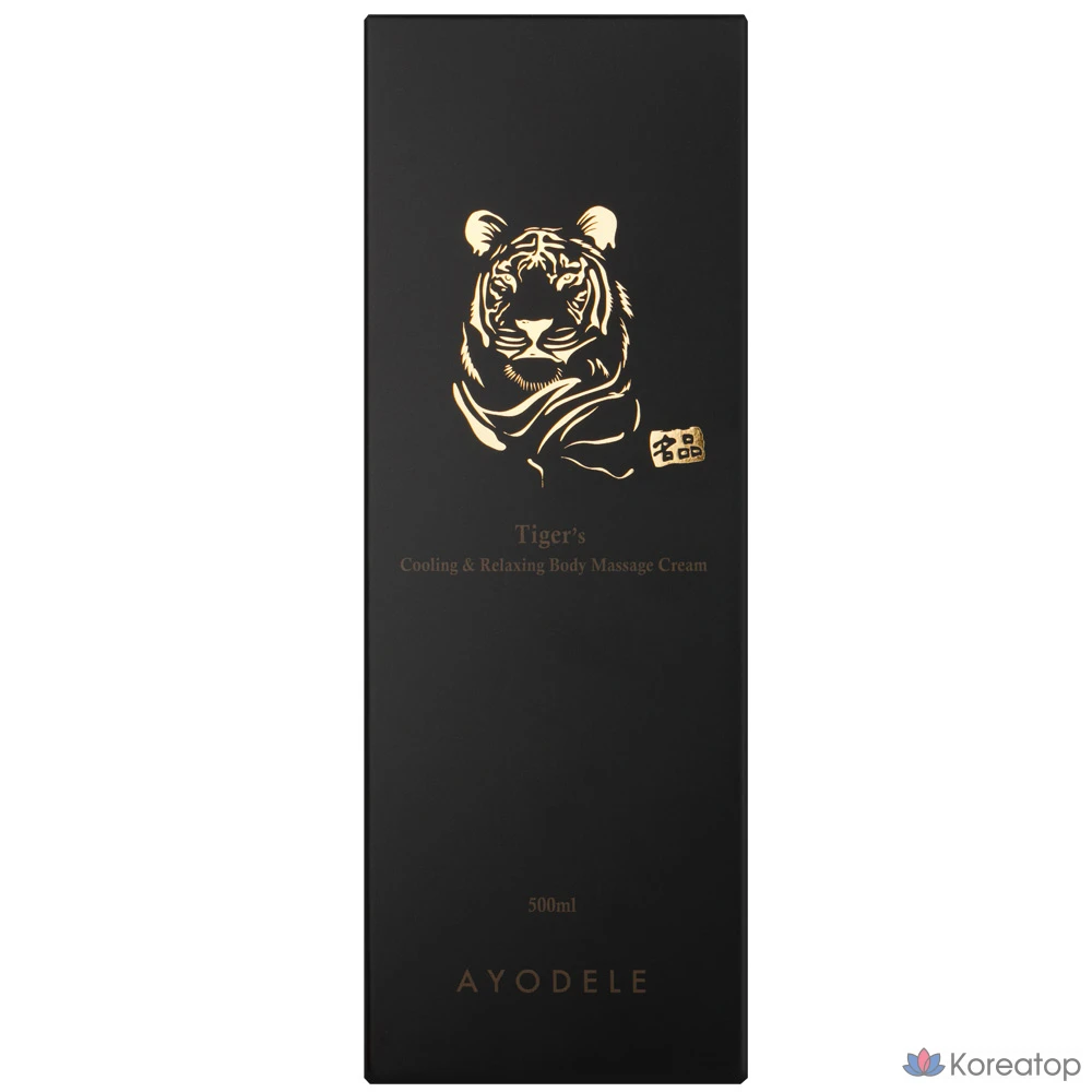 Крем для тела AYODELE Tiger Cooling &amp; Relaxing Muscle Recovery Glucosamine Body Massage Cream, 500 мл, 1 шт.