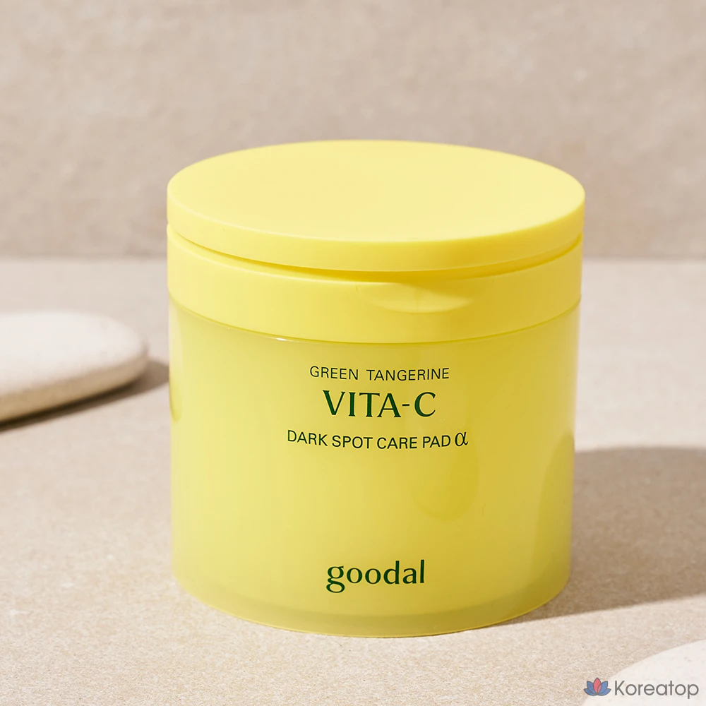 Пэды Goodal Green Tangerine Vita C Dark Spot Care Pad Alpha, 160 мл, 70 шт.