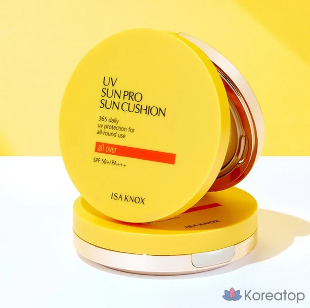Кушон Isa Knox UV Sun Pro 365 All Over Big Sun Cushion SPF50+ PA+++, 23 г, 1 шт.