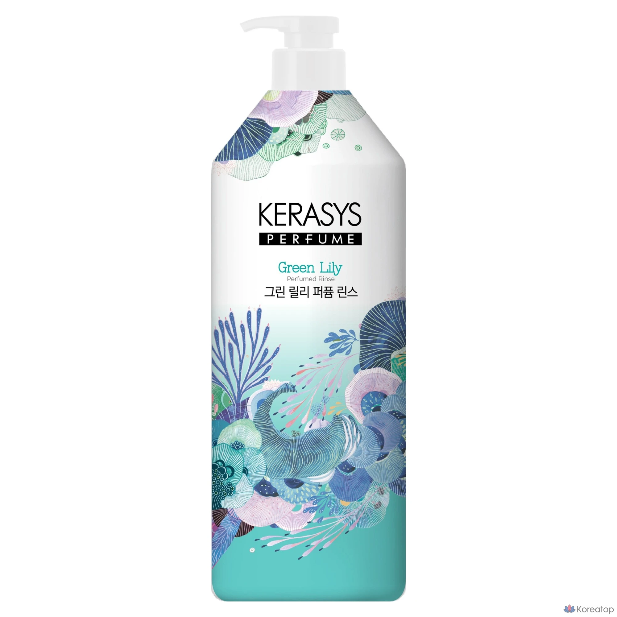 Кондиционер для волос KeraSys Green Lily Perfume Rinse, 1 л, 1 шт.
