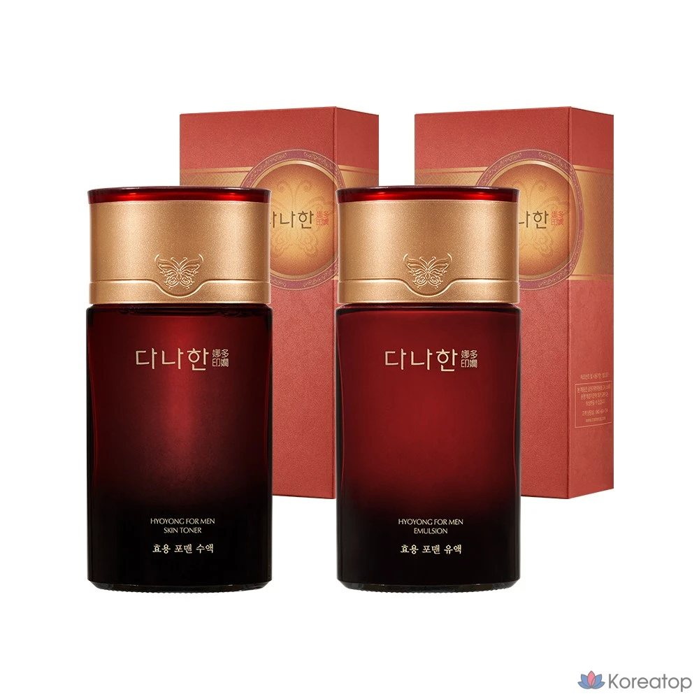 Набор для ухода Danahan Hyoyong For Men 2-piece Set (Toner + Lotion), 1 шт.