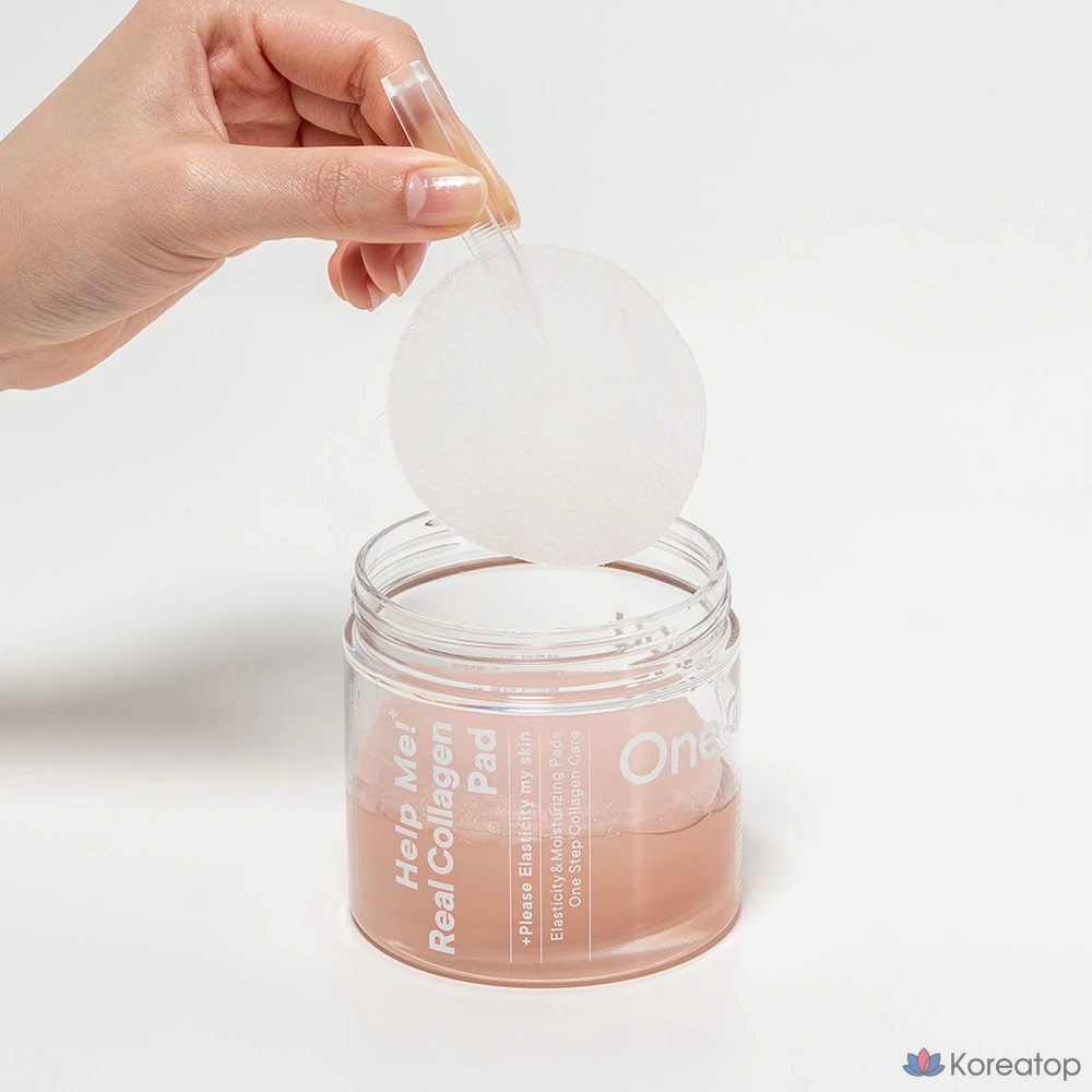 Пэды One-Day's You Help Me Real Collagen Jelly Pad, 130 мл, 70 шт.