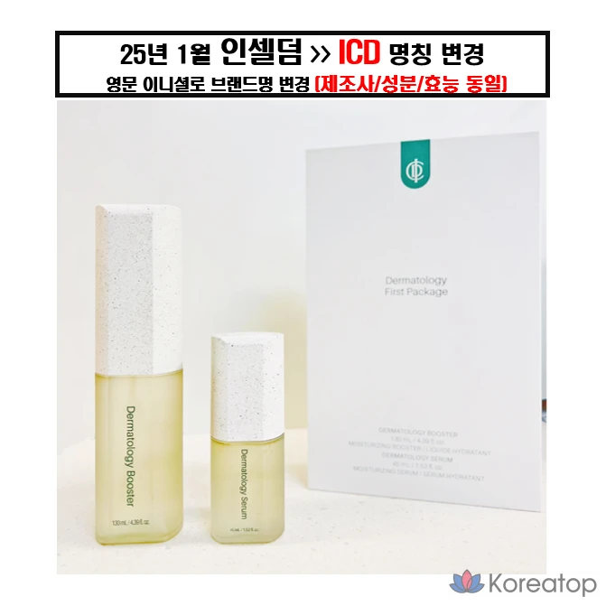 Набор для ухода Incellderm Dermatology First Package Booster Serum, 1 шт.