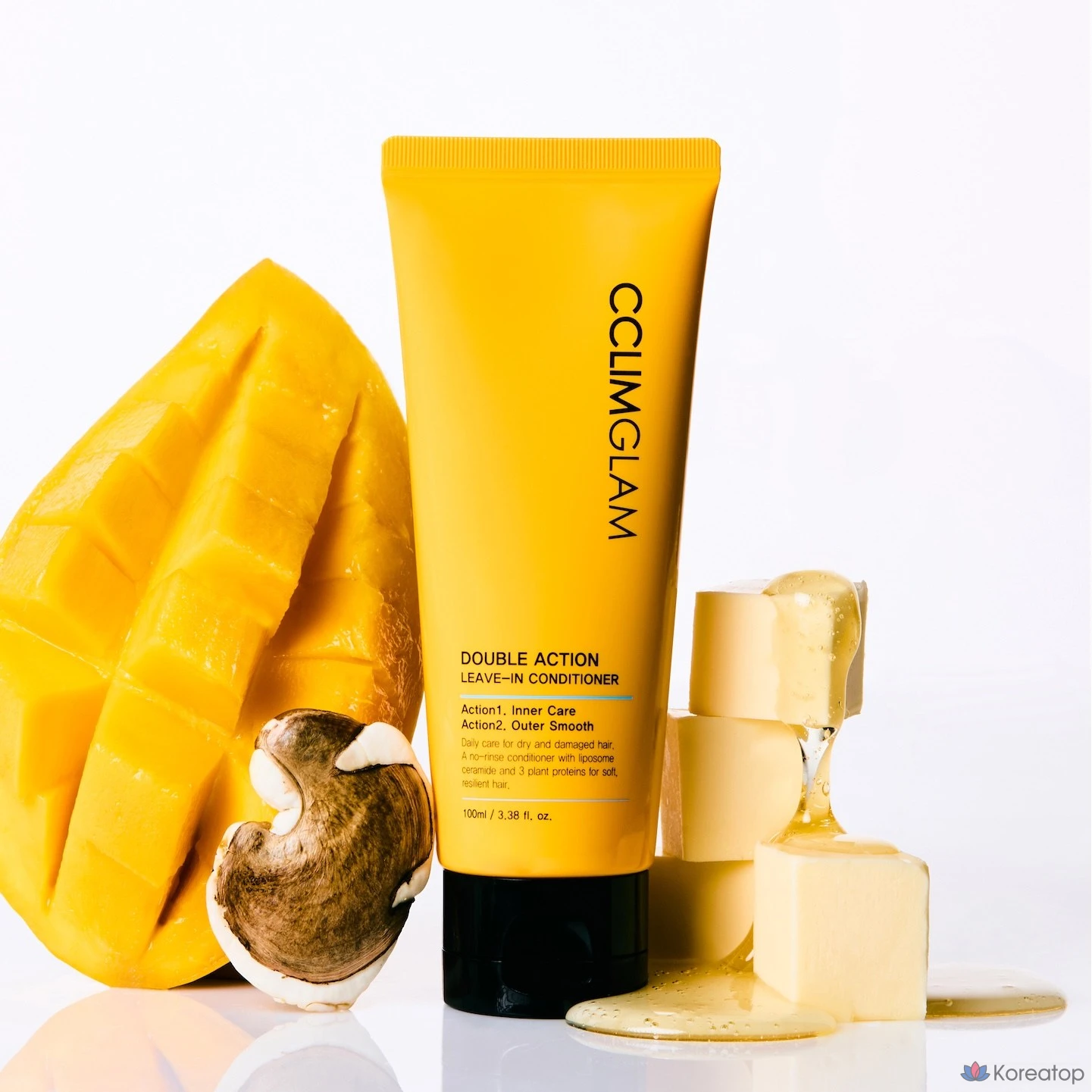 Маска для волос CCLIMGLAM Double Action Leave-In No-Wash Protein Hair Treatment Cream Pack, 100 мл, 1 шт.