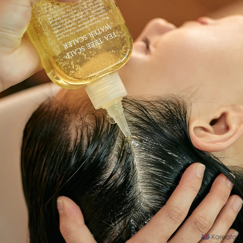Скальп-скраб Steambase Tea Tree Scalp Water Scaler, 250 мл + 50 мл, 1 шт., фото 2