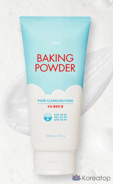 Очищающая пенка Etude House Baking Powder Pore Cleansing Foam, 160 мл, 1 шт.
