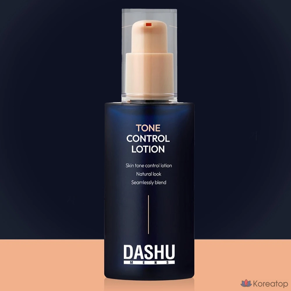 Лосьон для лица DASHU Men's Tone Control Lotion, оттенок 02 Neutral Beige (22-23), 65 мл, 1 шт., фото 2