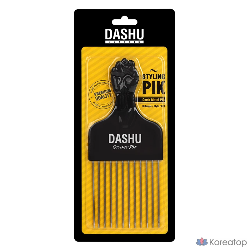 Расческа для укладки DASHU Classic Styling Pick Pomade Comb, 1 шт.