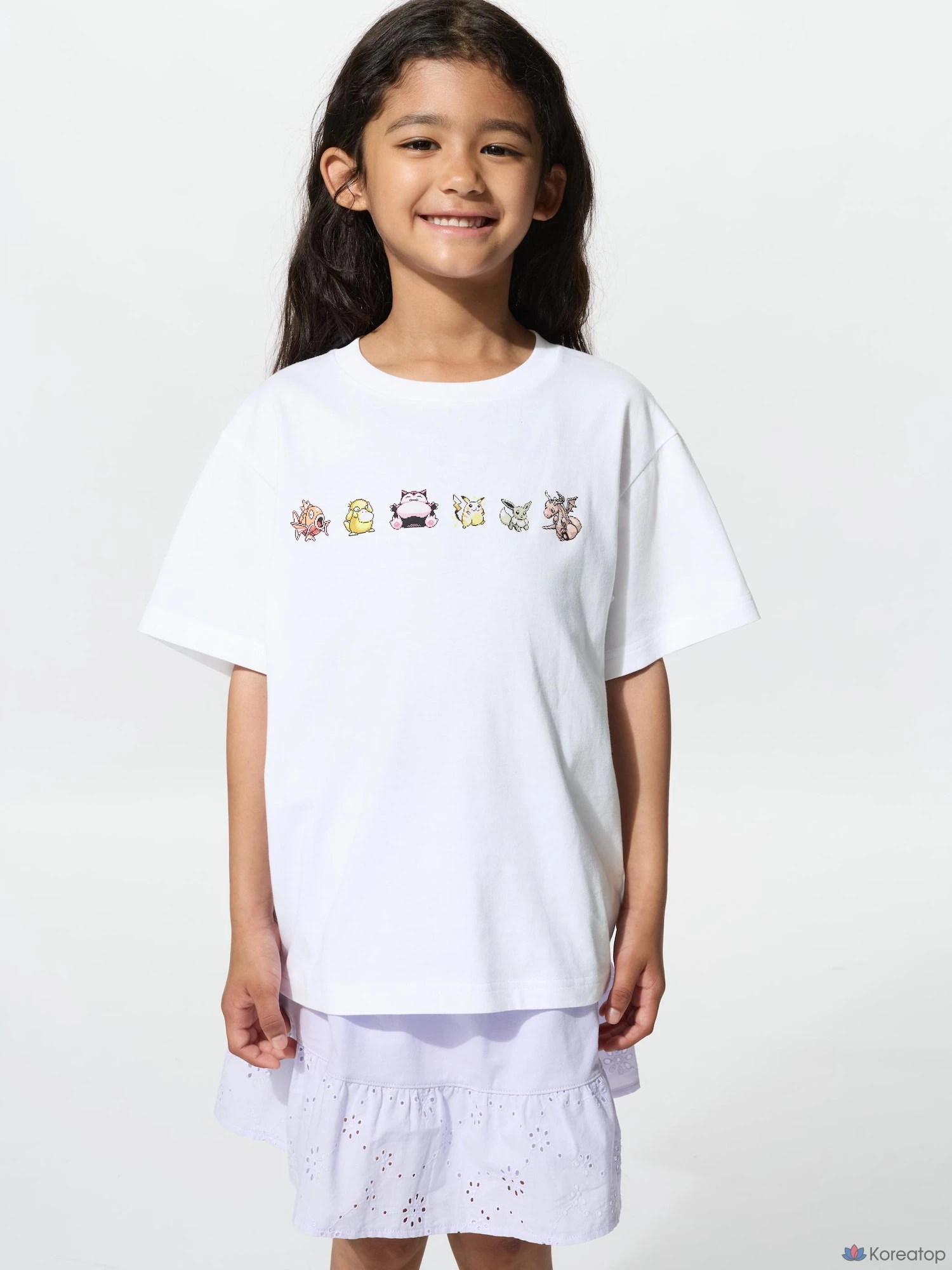 Футболка детская Uniqlo Pokémon UT Graphic T, зеленый