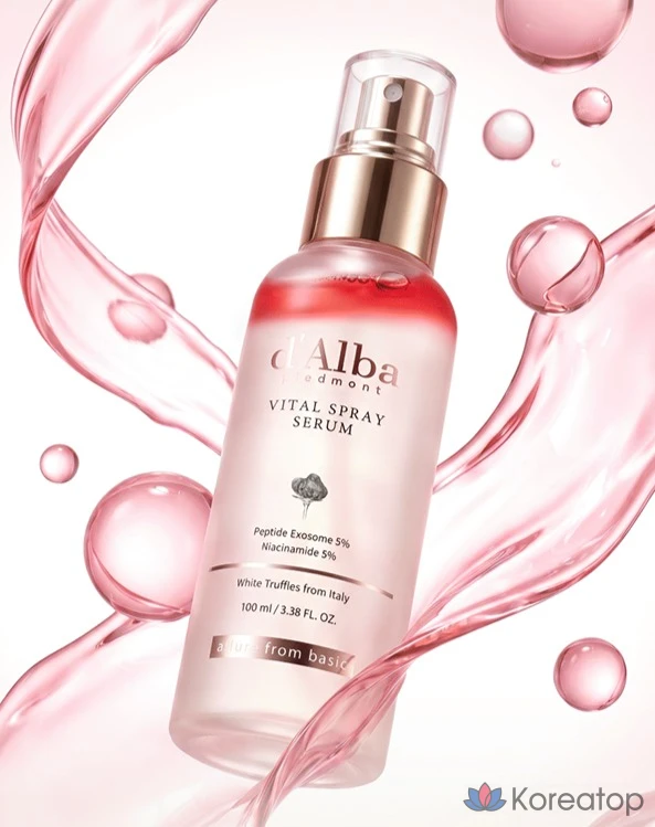 Спрей-сыворотка d'Alba Niacinamide White Truffle Vital Spray Serum, 100 мл, 1 шт.