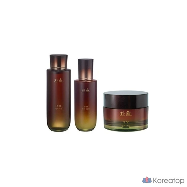 Набор для ухода HANYUL Songdam Elasticity 3-piece Set (Toner 150 ml + Emulsion 125 ml + Cream 50 ml) Season 2, 1 шт.