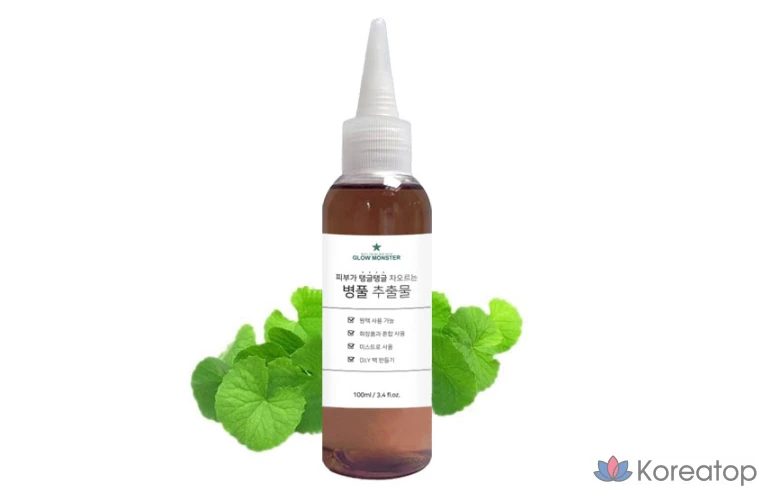 Ампульная сыворотка Glow Monster Centella Asiatica Extract 100ml + 3Kda Oligo Hyaluronic Acid 2% 100ml, 1 шт.