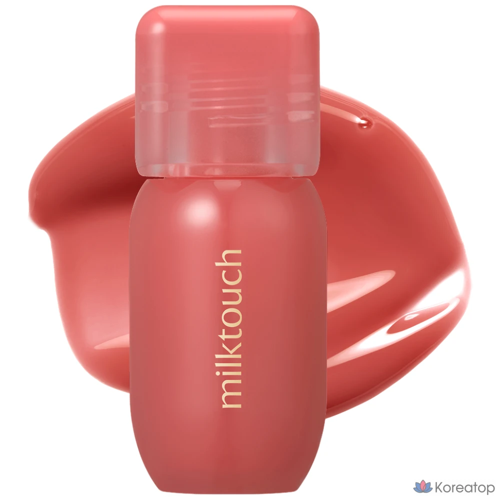 Тинт для губ Milk Touch Glow Fit Color Stain Lip Tint, оттенок 06 Coconut Cream, 1 шт.