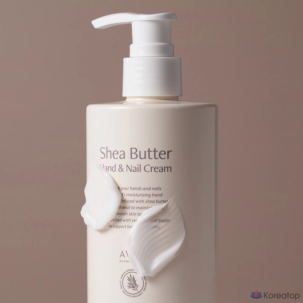 Крем для рук и ногтей AVCA Shea Butter Daily Moisture, 300 мл, 1 шт.