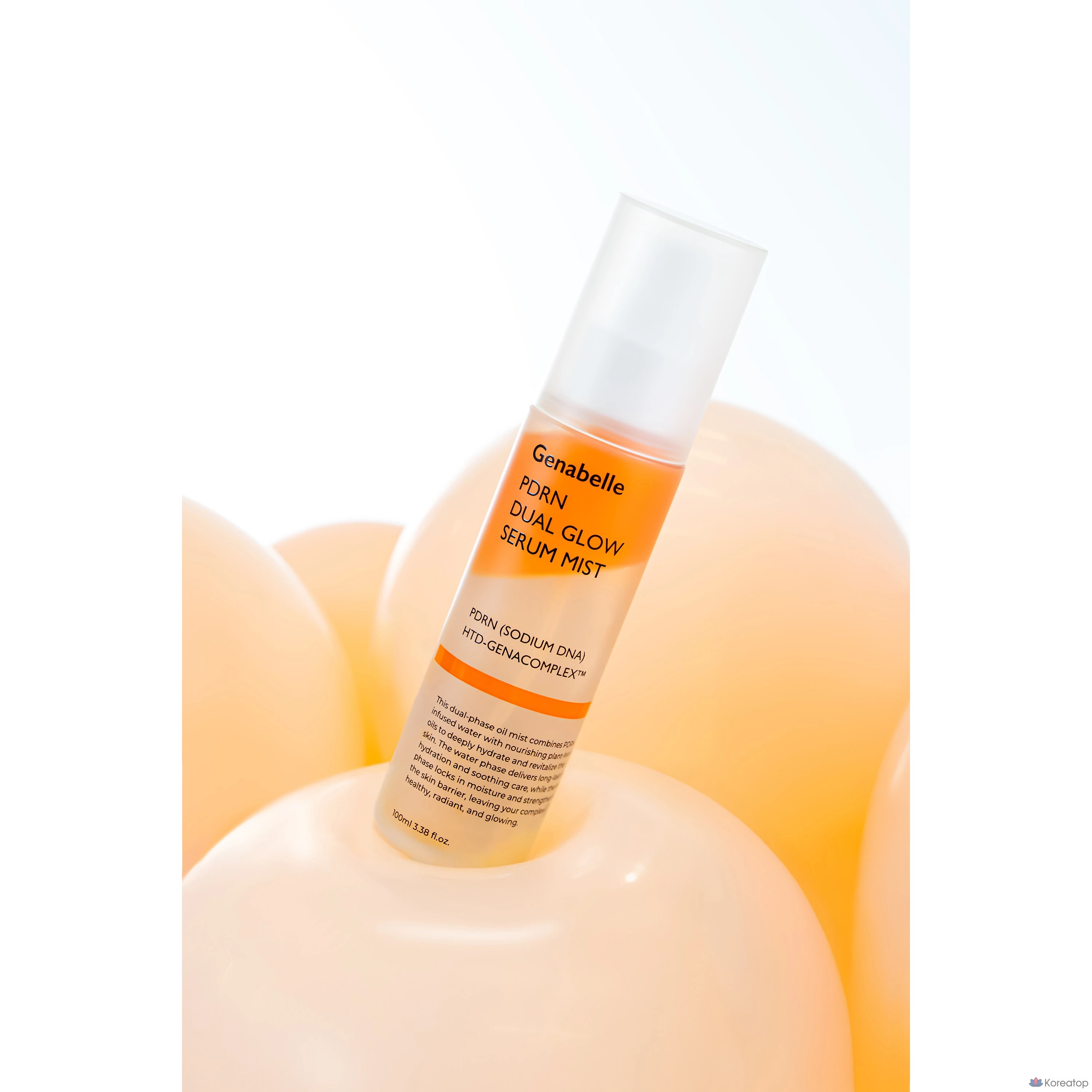 Сыворотка-мист Genabelle PDRN Dual Glow Serum Mist, 100 мл, 1 шт.