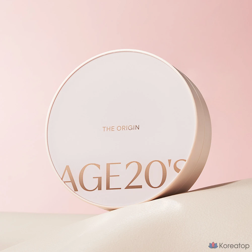 Кушон AGE 20S The Origin Essence Pact, оттенок 13 Pink Latte, 25 г, 2 шт., фото 3