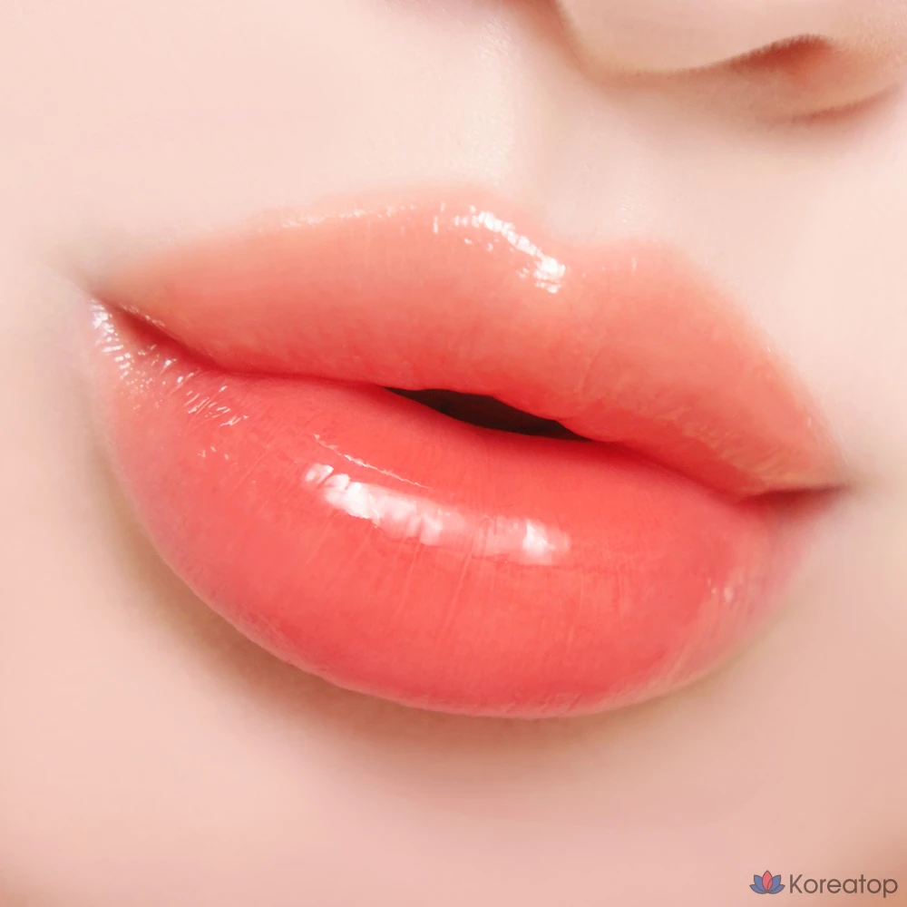 Тинт для губ Bouquet garni Glam Dew Lip Tint, оттенок 01 Peach Ade, 3.5 г, 1 шт., фото 3