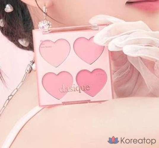 Румяна Dasique Blending Mood Cheek, оттенок 14 Love Heart, 8 г, 1 шт., фото 3